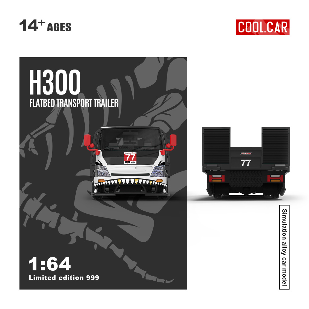 Car Accessories Company - Cool Car 1:64 H300 Flatbed Transport