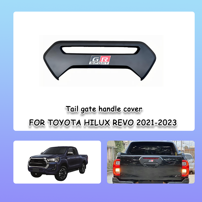 Car Accessories Logo - Voor Toyota Hilux Revo 2015-2023 achterklep