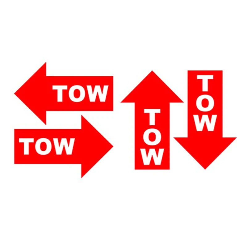 Car Accessories Jdm - Grappige Auto Sticker TOW Hook Pijl