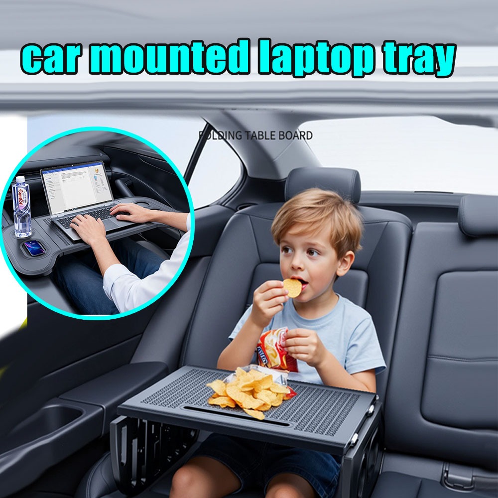 Car Accessories For Camping - Autolaptoptafel Opvouwbaar stuurwieltafel Auto-accessoire voor bestuurder