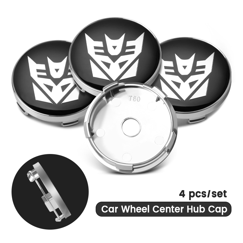 Car Accessories Logo - 4 stuks 60mm Transformers Logo Embleem