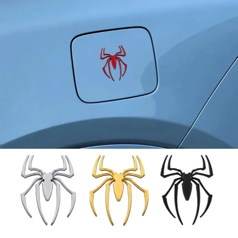 3D metalen autostickers, spide - Car Accessories Logo recensie en prijs