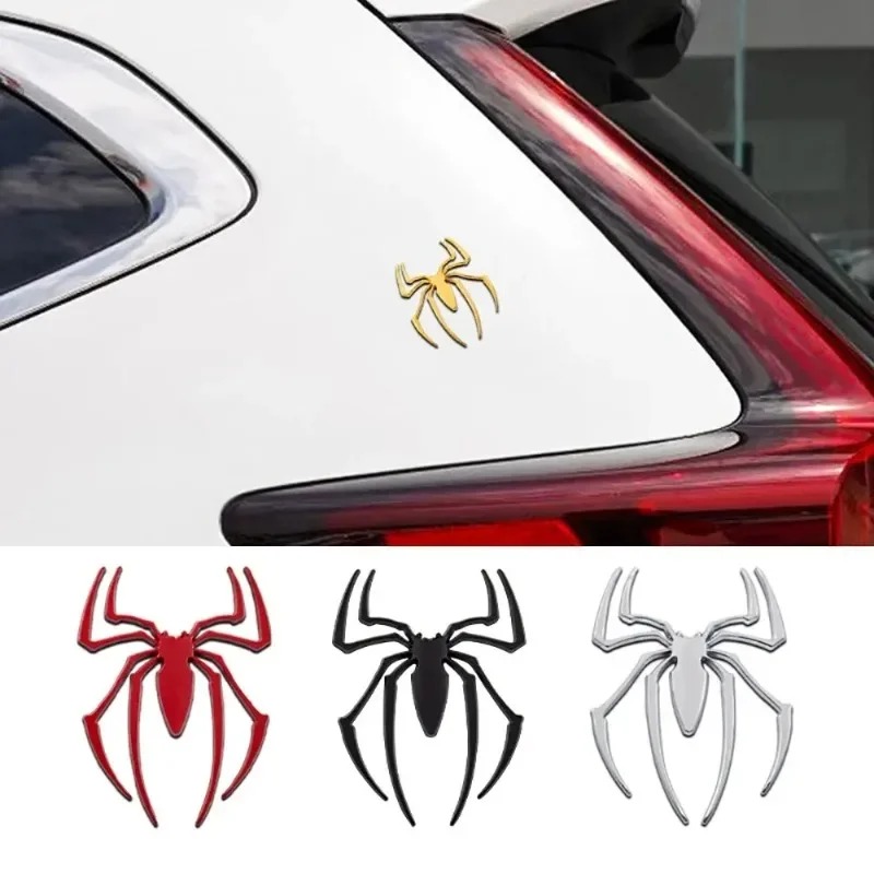 3D metalen autostickers, spide - Car Accessories Logo recensie en prijs