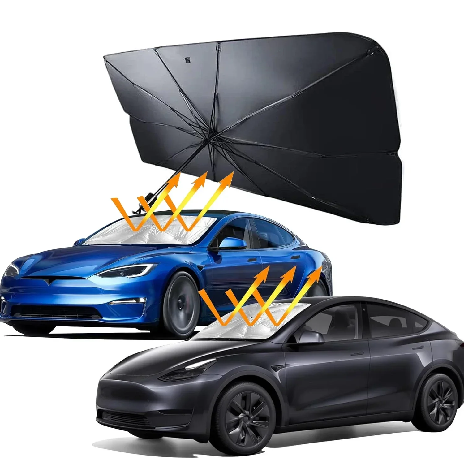 Opvouwbare autozonnescherm bes - Windshield Sun Shade recensie en prijs