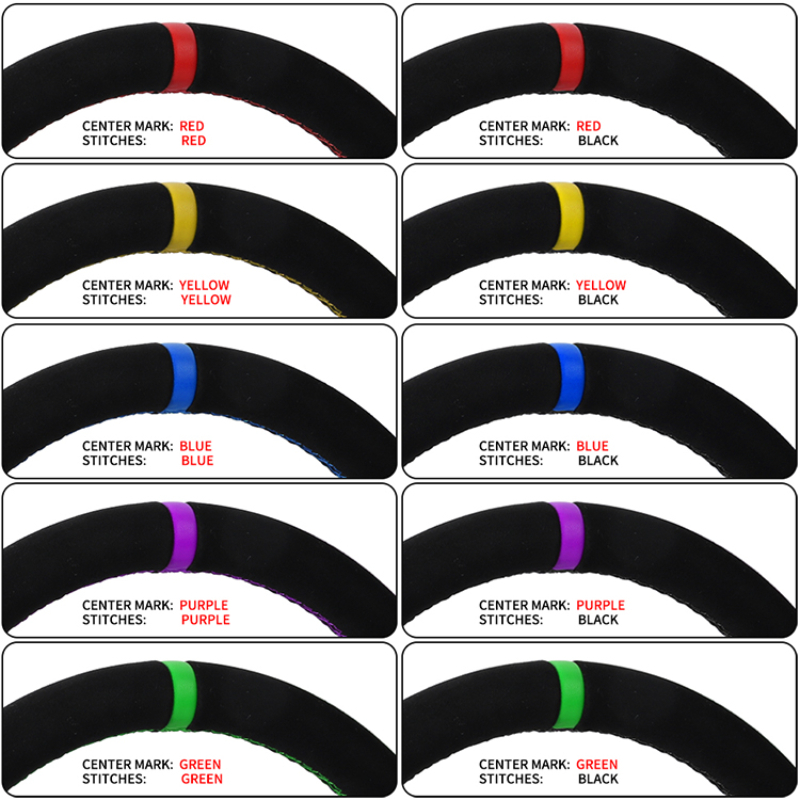Suède race-stuurwielondersteun - Car Accessories Logo recensie en prijs