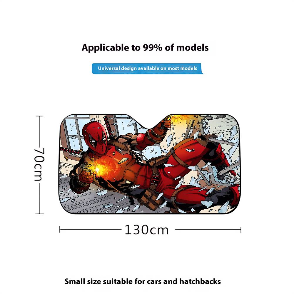 Cute-D-deadpool-S Stijlvolle e - Windshield Sun Shade recensie en prijs