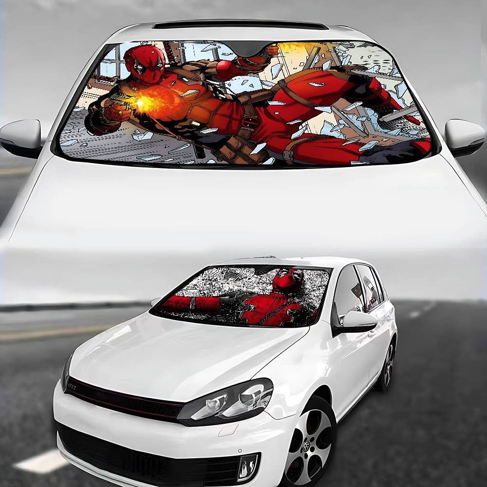 Cute-D-deadpool-S Stijlvolle e - Windshield Sun Shade recensie en prijs