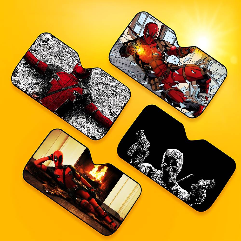Cute-D-deadpool-S Stijlvolle e - Windshield Sun Shade recensie en prijs
