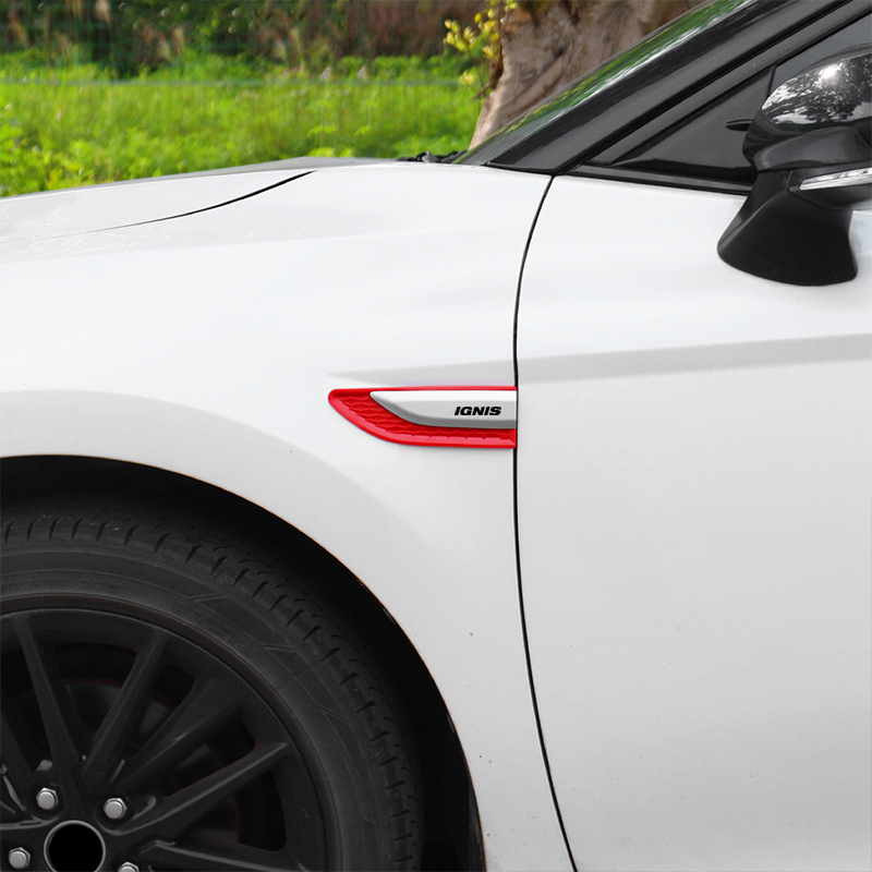 2 STUKS auto zijspatbord mes a - Car Accessories Logo recensie en prijs