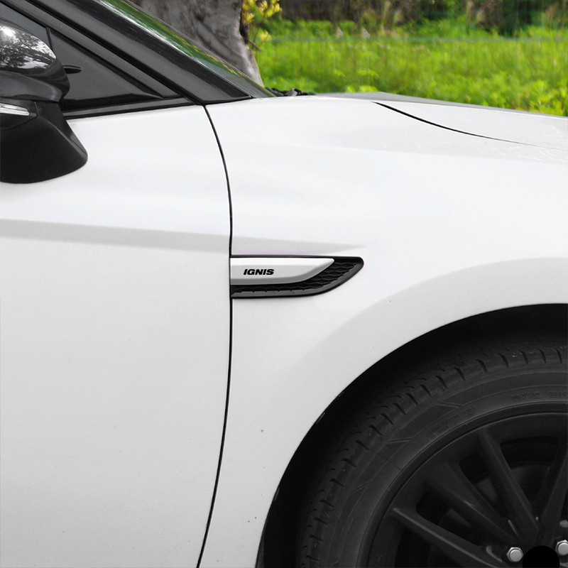 2 STUKS auto zijspatbord mes a - Car Accessories Logo recensie en prijs