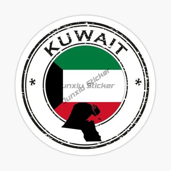 KWT Koeweit Vlag Kaart Embleem - Car Accessories Kuwait recensie en prijs