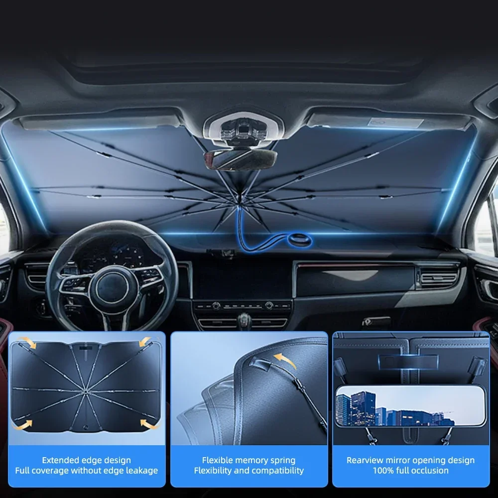 Autozonnescherm opvouwbare par - Windshield Sun Shade recensie en prijs