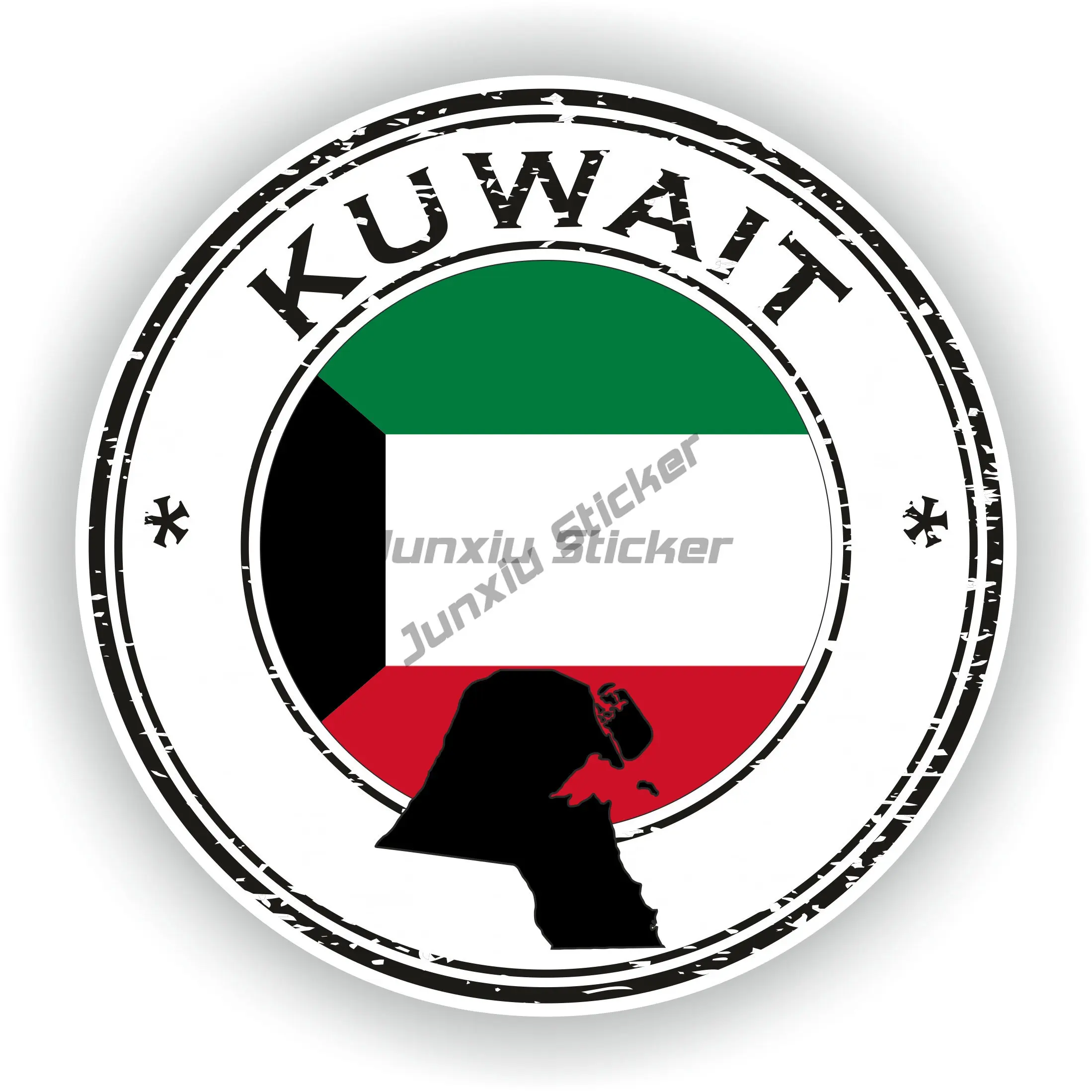 KWT Koeweit Vlag Kaart Nationa - Car Accessories Kuwait recensie en prijs