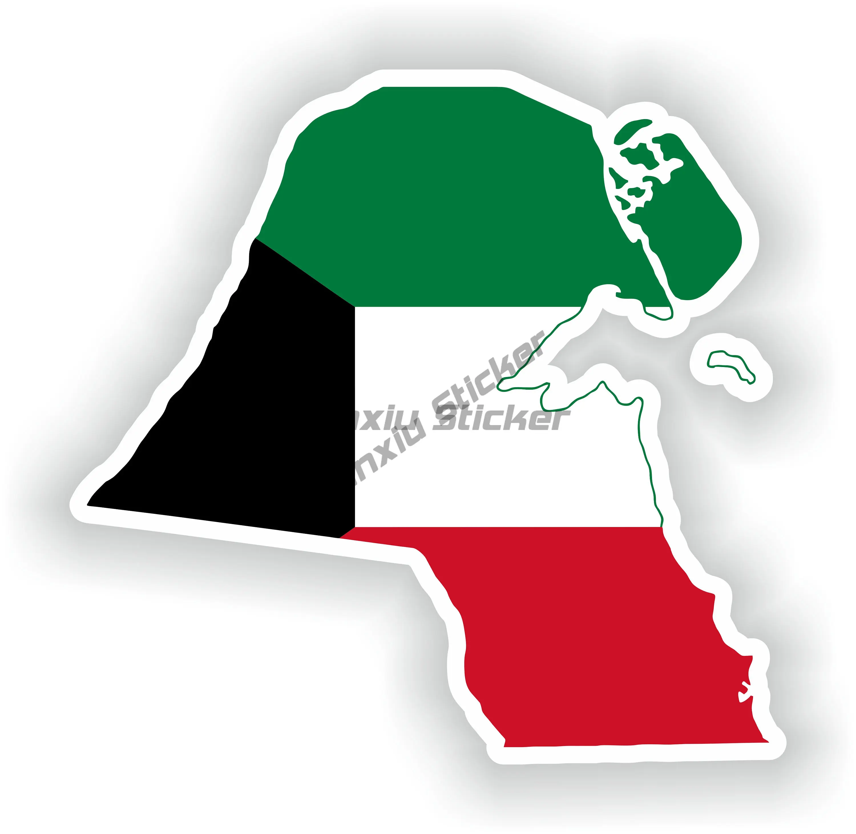 KWT Koeweit Vlag Kaart Nationa - Car Accessories Kuwait recensie en prijs