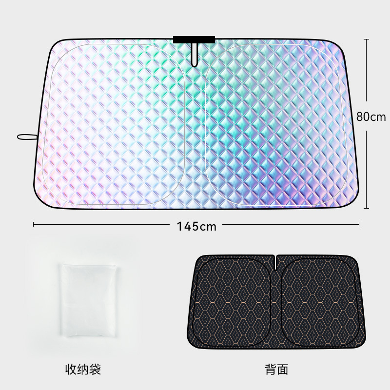 Zonnescherm voor Tesla Model 3 - Windshield Sun Shade recensie en prijs