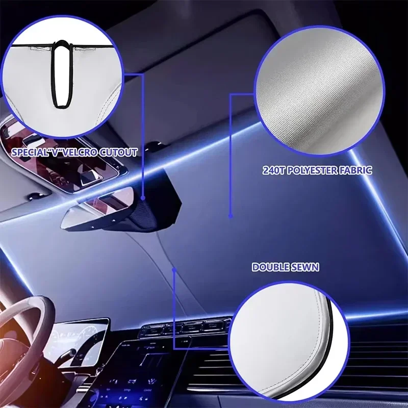 Autozonnescherm voorruit UV-be - Windshield Sun Shade recensie en prijs
